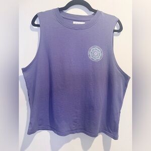 Purple Sleeveless Women's Top